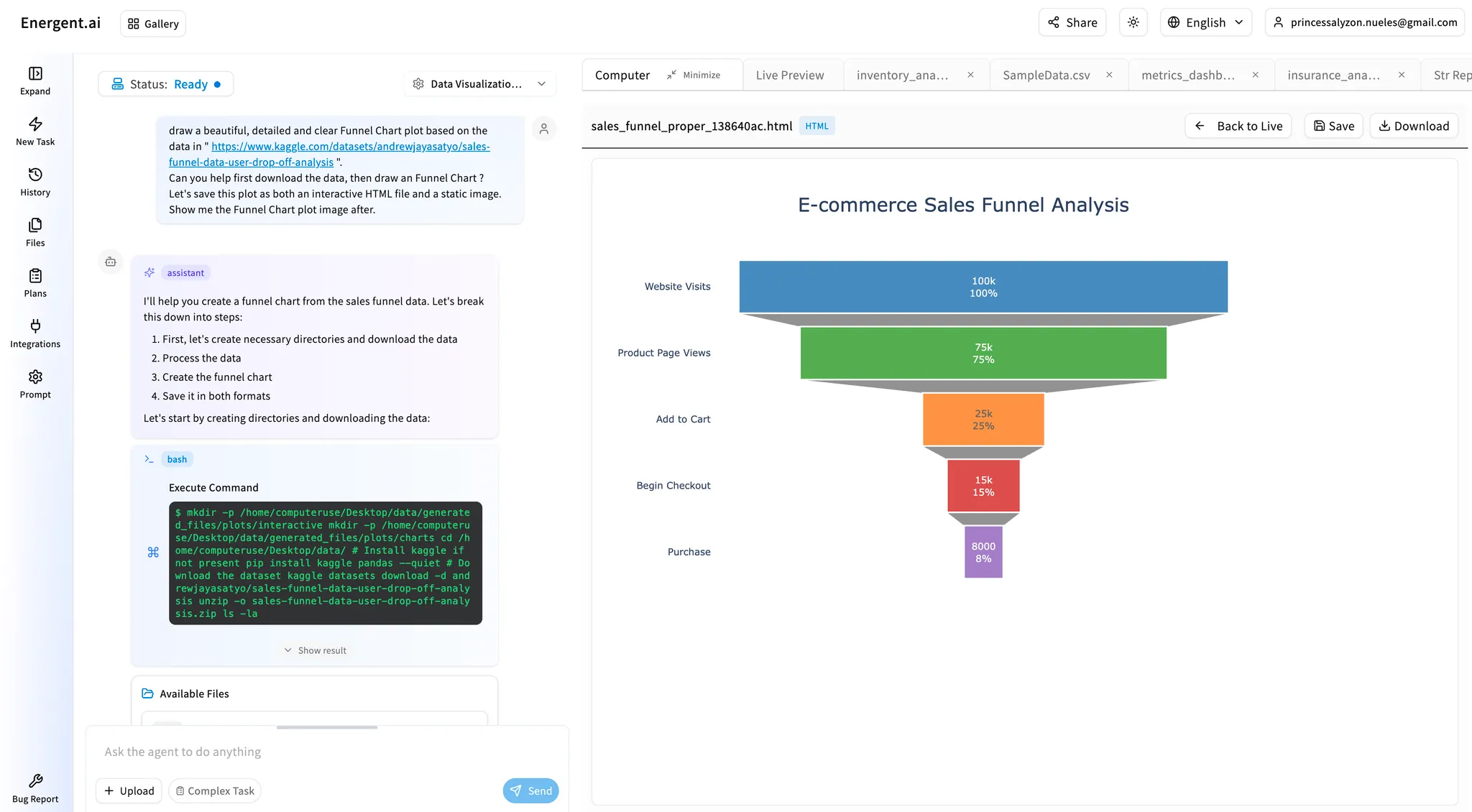 Automatizované payroll processing workflow demonstration